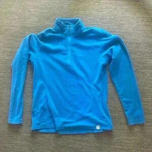 REI CO-op long sleeve fleece size medium, ocean blue